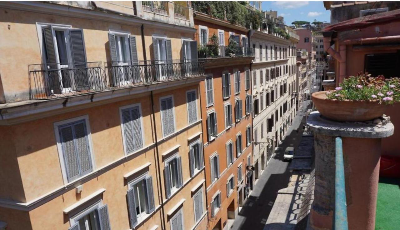 Terrazzo Frattina Apartman Róma Kültér fotó